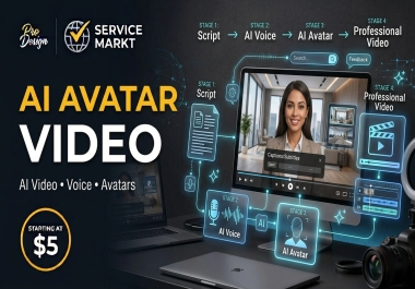 I Will Create Professional AI Avatar Videos