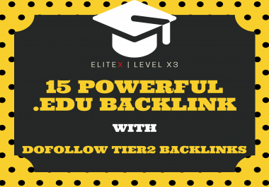 15 STRONG DoFollow. EDU PROFILE LINKS From Top Universities