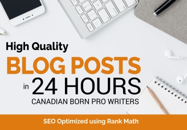 High Quality SEO Optimized 750 Word Article in 24 Hours