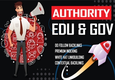 Manually Built EDU & GOV with High-Quality Mix Backlinks for Stronger Ranking