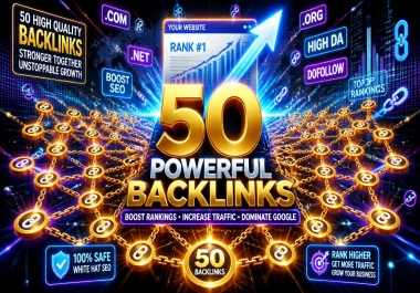 Improve Rankings with 50 Premium PBN Backlinks