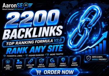 2200 + BACKLINKS TOP RANKING FORMULA V2.0- RANK ANY SITE WITH ULTRA POWERFUL LINKS
