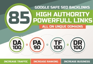 I Will MANUALLY Do 120 Unique SEO Backlinks on DA100 Sites PLUS ED and G0V