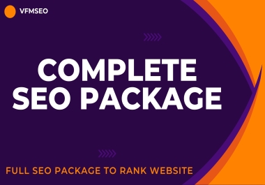 Full SEO Package To Rank Website
