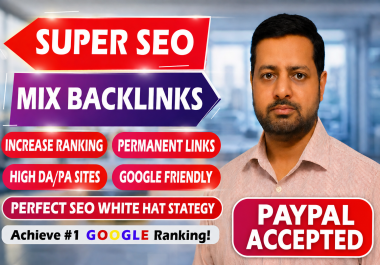 Rank higher On Google with 2026 Updated super SEO mix Tier 1 & Tier 2 backlinks