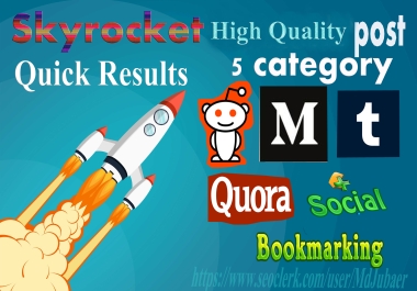 Skyrocket 5 Powerful Categories to Promote Your Niche,  Website & Get Quick Results