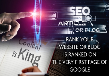 SEO website content writer,  article,  and blog writer