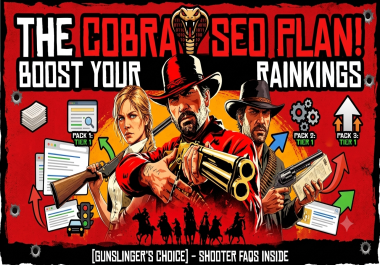PREMIUM Cobra SEO Package Guaranteed Results or Money Back