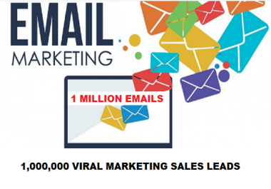 6 Months Email Market-Campaign + Adverts + Solo ADS 1,000,000+ Sales Leads
