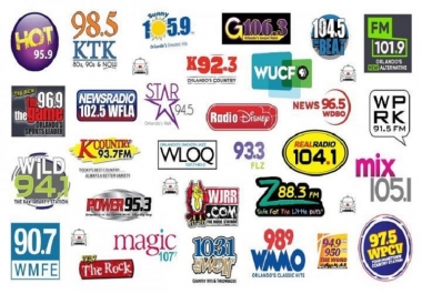 Song rotation on 20 top Latin American radio stations