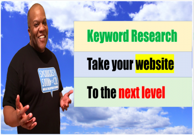 I will do SEO targeted keyword research for your website