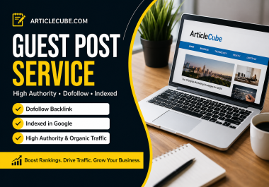 Publish a Guest Post on Articlecube DA 51 Dofollow and Indexable