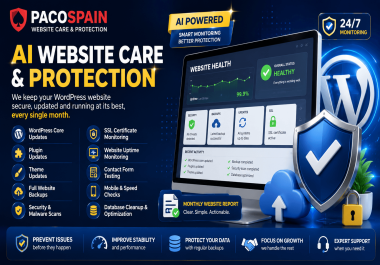 AI Website Care & Protection Plan