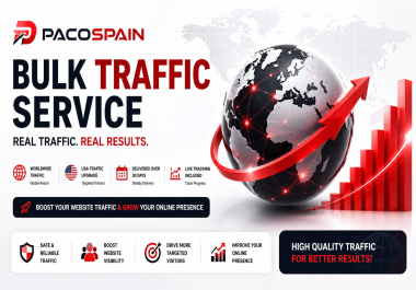 Bulk Website Traffic Service - Up To 2 Million Visitors