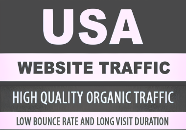 50k Premium Traffic from USA to Your website or any