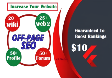 SEO Package - Profile,  Web 2.0,  Wiki & Forum Posting