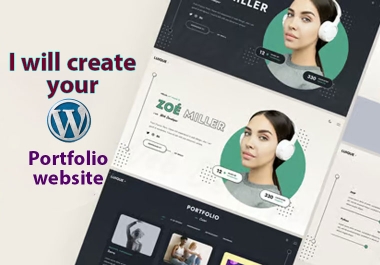 Create an effective WordPress portfolio website for you. Which will help you to introduce yourself t