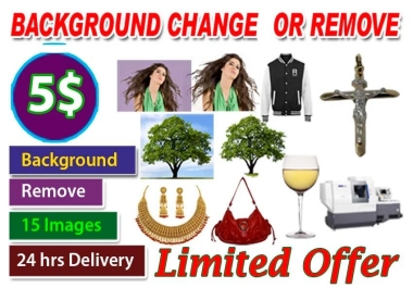 Change Background of 10 Pictures Professionally