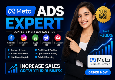 I will setup Meta ads campaigns and increase engagement,  sale,  leads