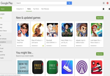Upload and publish applications on google console
