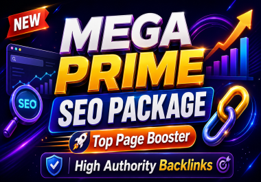 Top Page Booster New MEGA PRIME SEO PACKAGE High Authority Backlinks