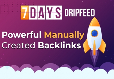 Weekly Ranking Package,  Do Powerful SEO Backlinks Manually in 7 Days