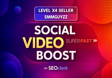 Get Instant Social Video Boost with Real & Authentic Reach Acceleration