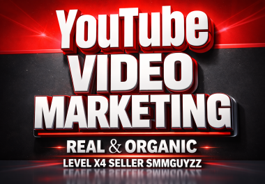 YouTube Video Boost with Real Audience & Premium Reach