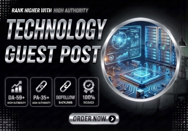 I Will Write and Publish a Guest Post on DA59 Tech Blog