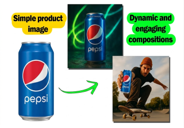 I will create an image of your product generated by ai for brand