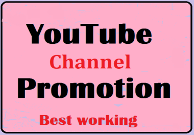YouTube Account Promotion Via Real Users With Fast Delivery