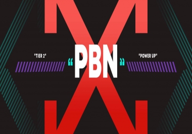 40 Powerful & Permanent HomePage Dofollow PBN and 5000 2nd Tire Contextual