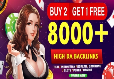 Get 8000 Top DA Contextual Backlinks by 3 Tier SEO Campaign for Rank Your Website