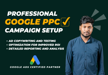 I will setup,  optimize and manage your google ads adwords PPC campaign