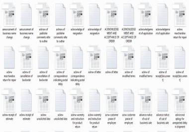 Send You Over 600 Business Letters and Write-Ups