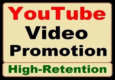 YouTube Video Audience Growth and High Quality Promotion