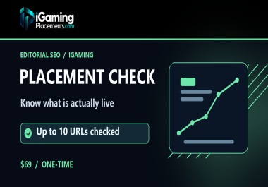 I will audit ten live guest-post links and deliver a URL report