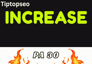 I will increase DA of your websites PA 30+ and DA 35+ domain authority Guaranteed