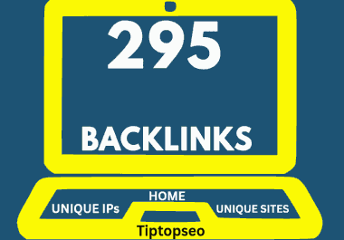 I will provide 295 High DA/DR Unique Domains PBN Backlinks with unique IPs