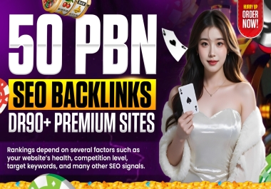 GET 50 HOMEPAGE PBNs BACKLINKS FROM DR90+ WEBSITE AND RANK AT GOOGLE FIRST PAGE