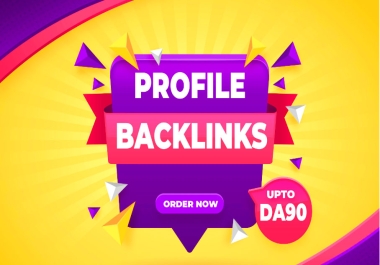 Create 300 Quality Profile Backlinks