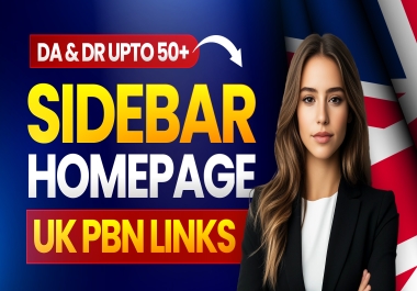 Powerful UK Homepage Sidebar PBN Links
