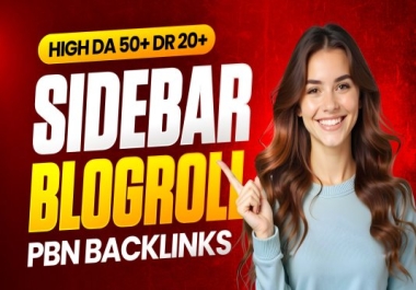 Powerful Homepage Sidebar Backlinks