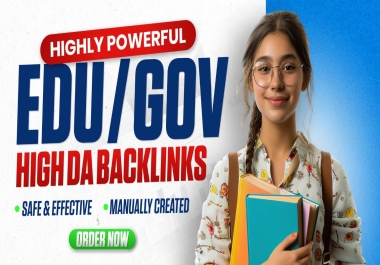 110 University EDU & GOV Backlinks Manual & White Hat SEO