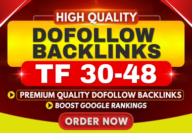 Do 50 SEO Backlinks TF 30+ Websites Booster Ranking Backlinks