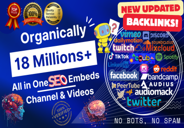 Humanize-Ai-Powered - Guaranteed 0rganic Ranking 18 Million+ Videos YouTube SEO Embeds Backlinks