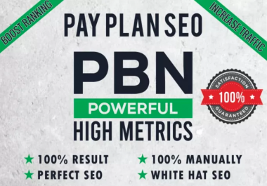 Build 100 High PA DA TF CF HomePage PBN SEO Backlinks - Dofollow Quality Links