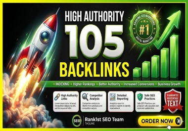 2026 UPDATE 105 Indexable High Authority Foundational SEO Backlinks and Rankings&nbsp Booster