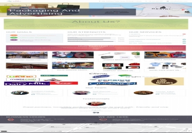 WordPress website from theme template from theme-forest