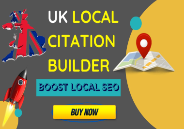 I will build UK local citations for businesses to boost local SEO